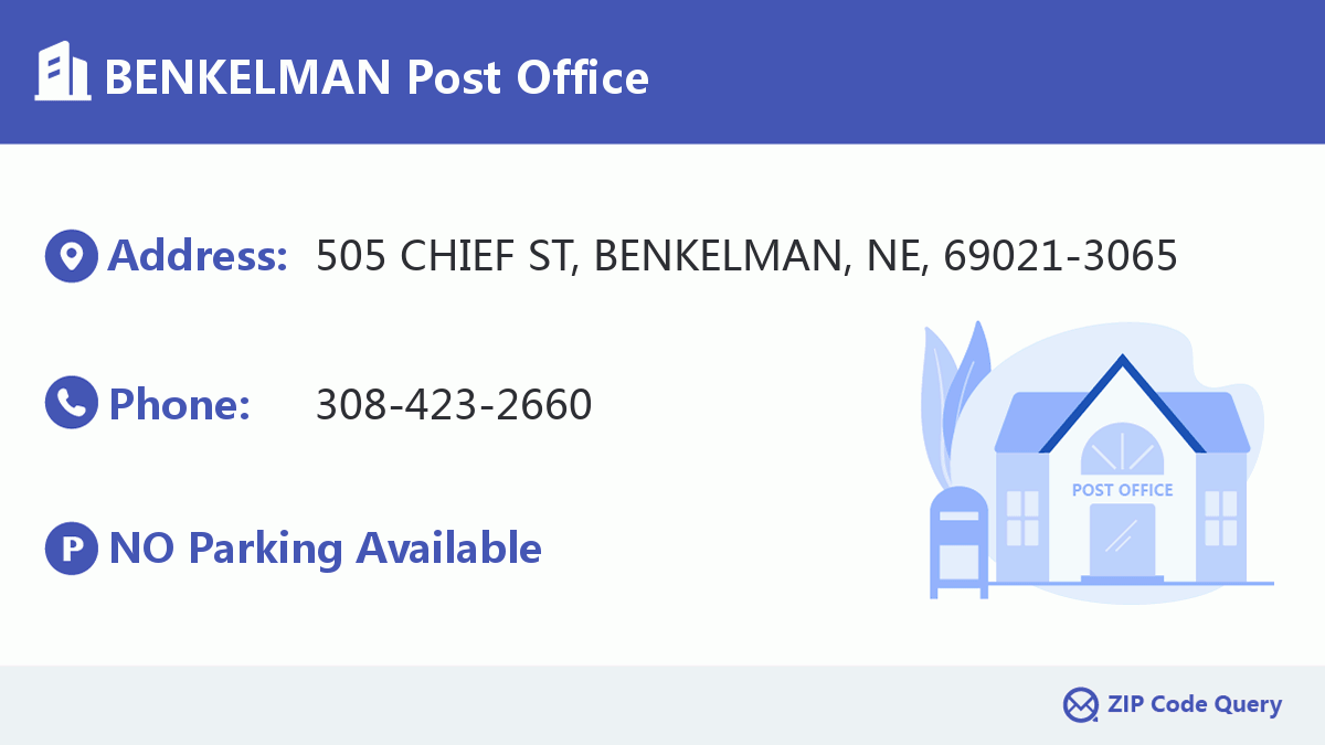 Post Office:BENKELMAN
