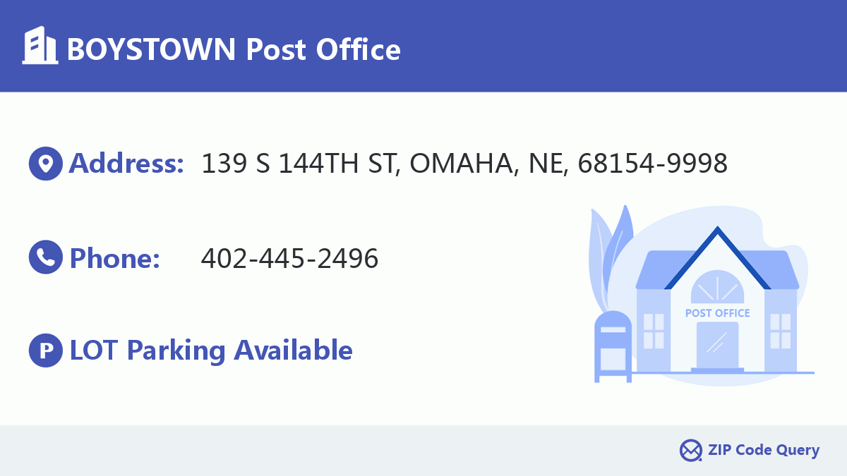 Post Office:BOYSTOWN