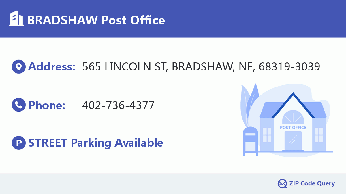 Post Office:BRADSHAW