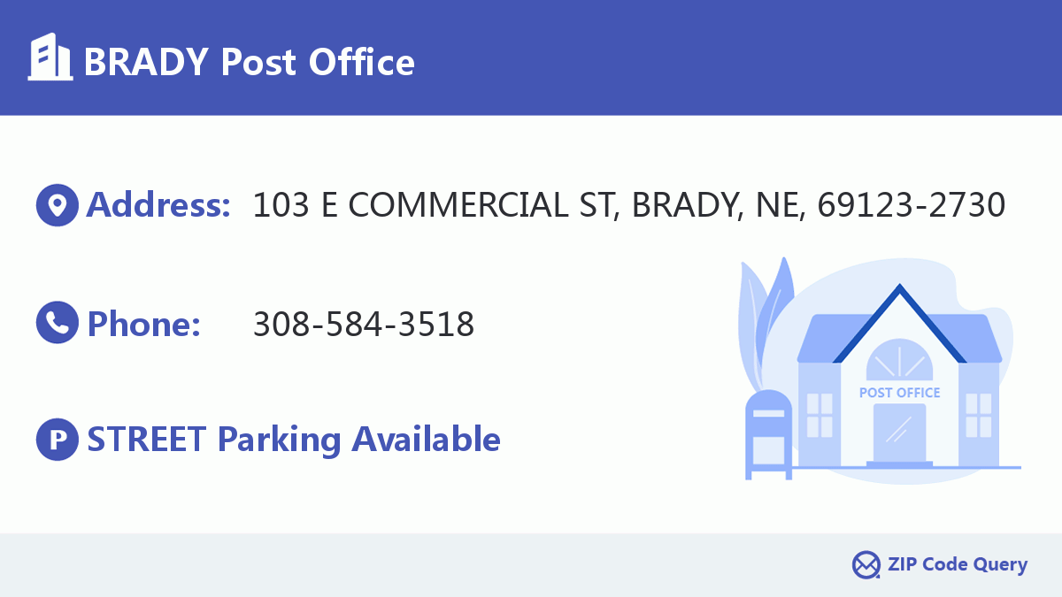 Post Office:BRADY