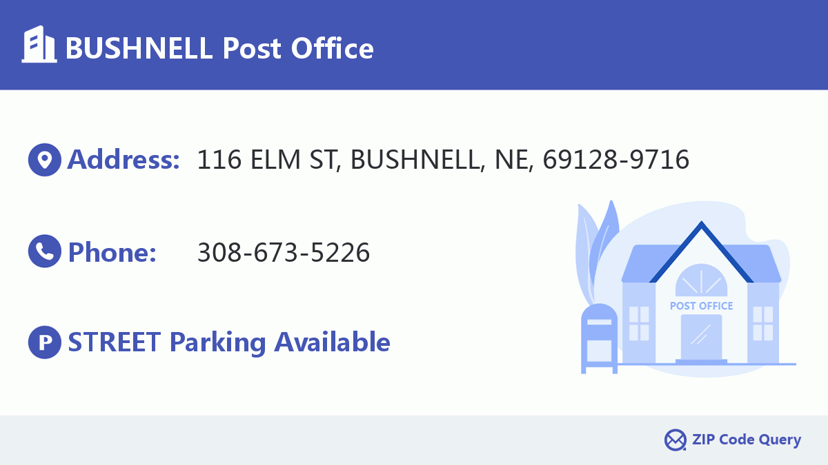 Post Office:BUSHNELL