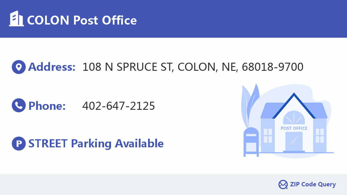 Post Office:COLON