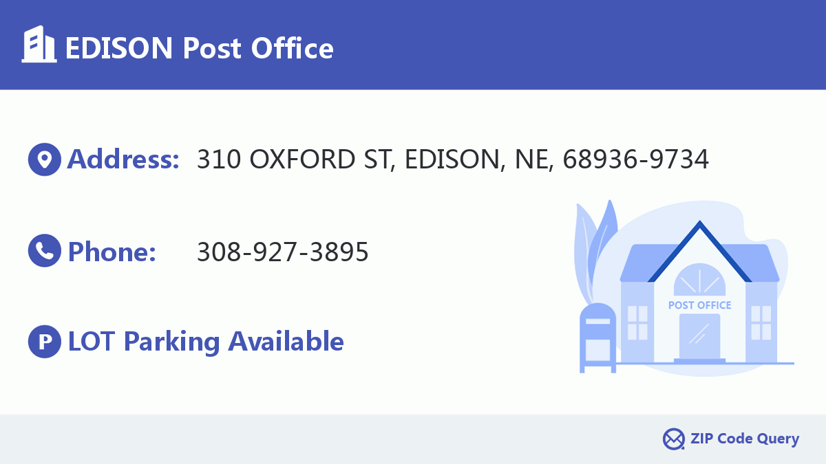 Post Office:EDISON