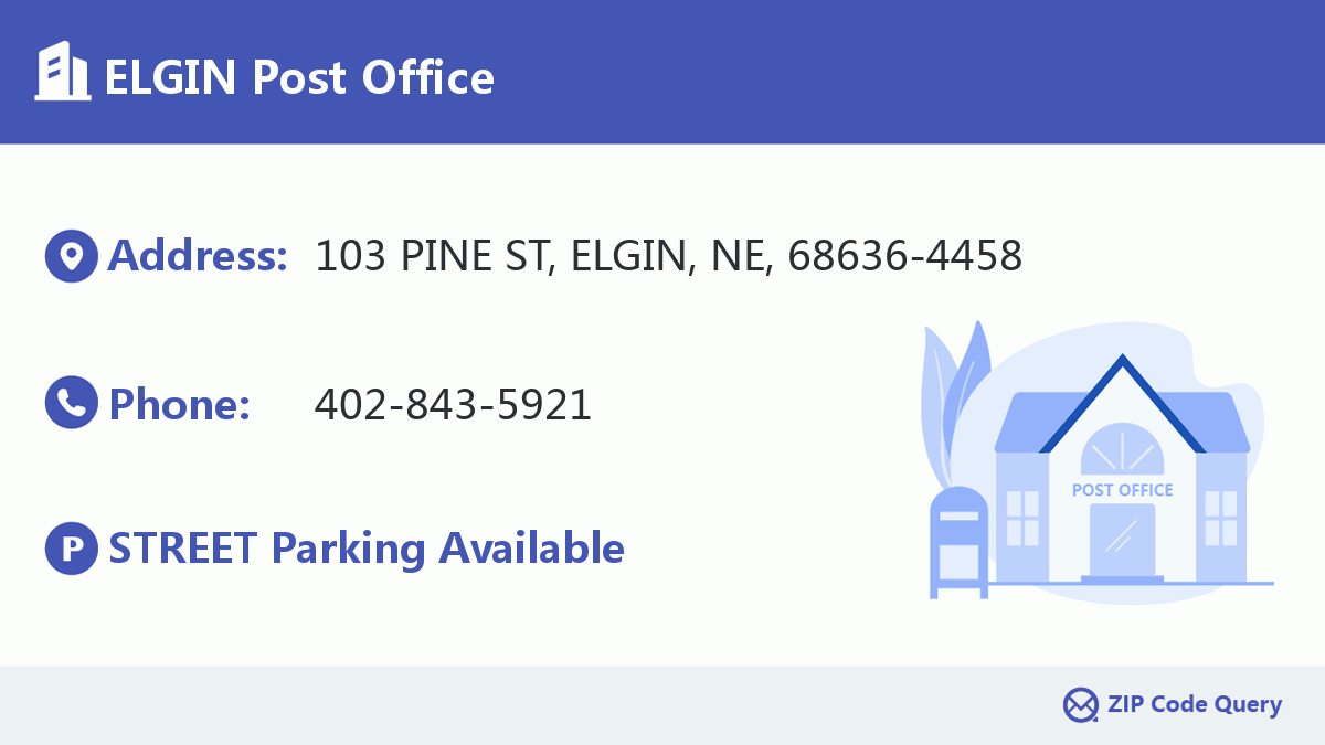 Post Office:ELGIN