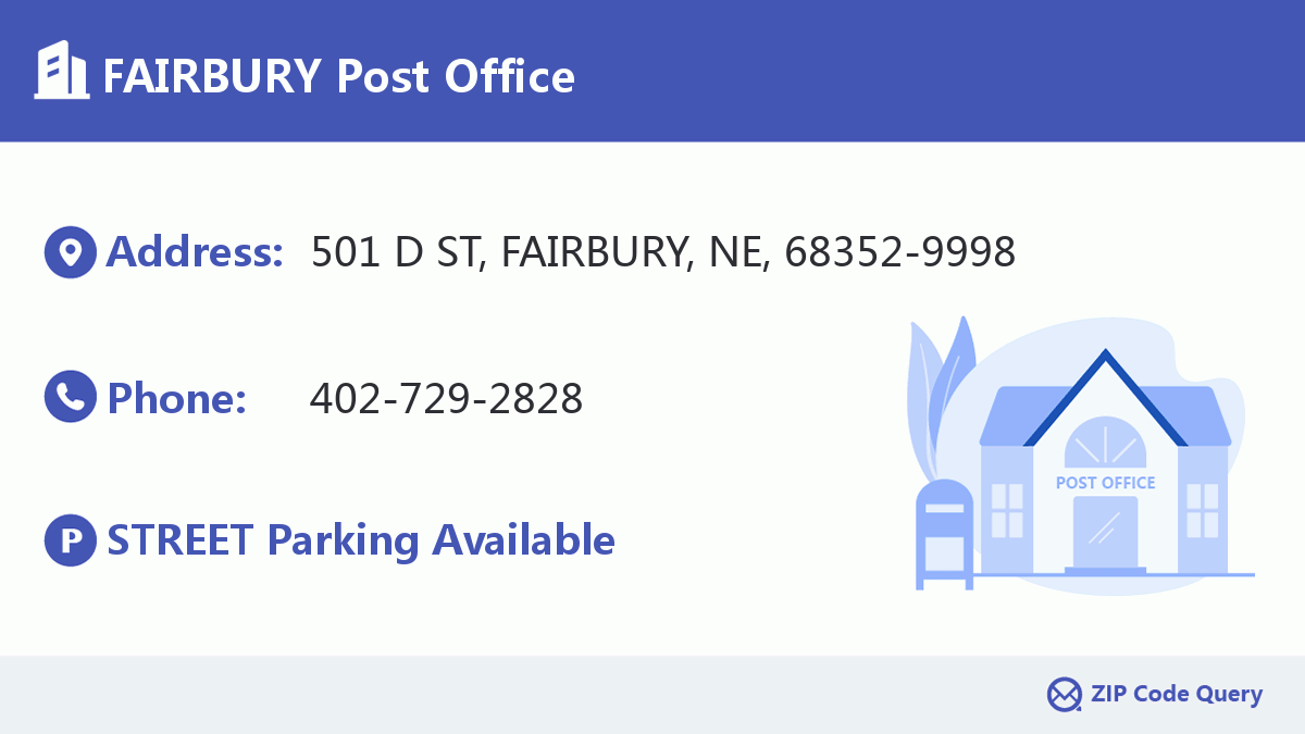 Post Office:FAIRBURY