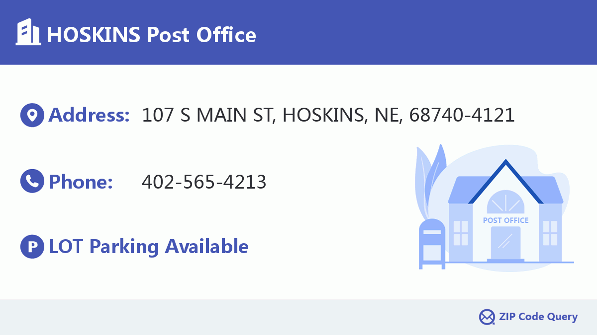 Post Office:HOSKINS