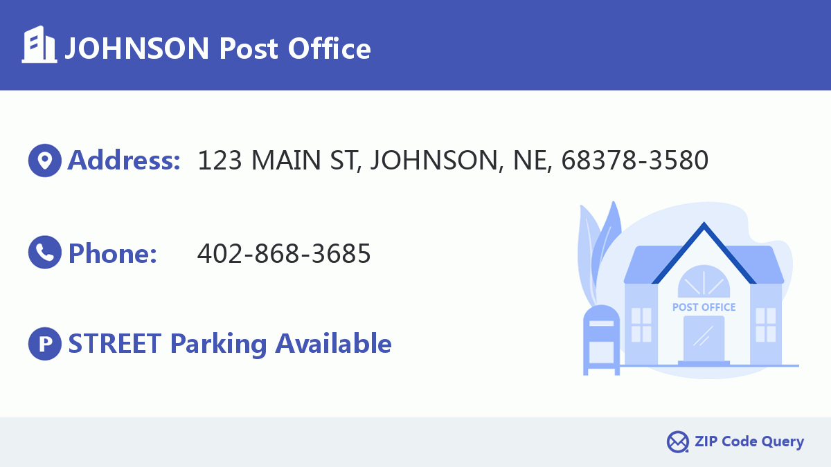 Post Office:JOHNSON