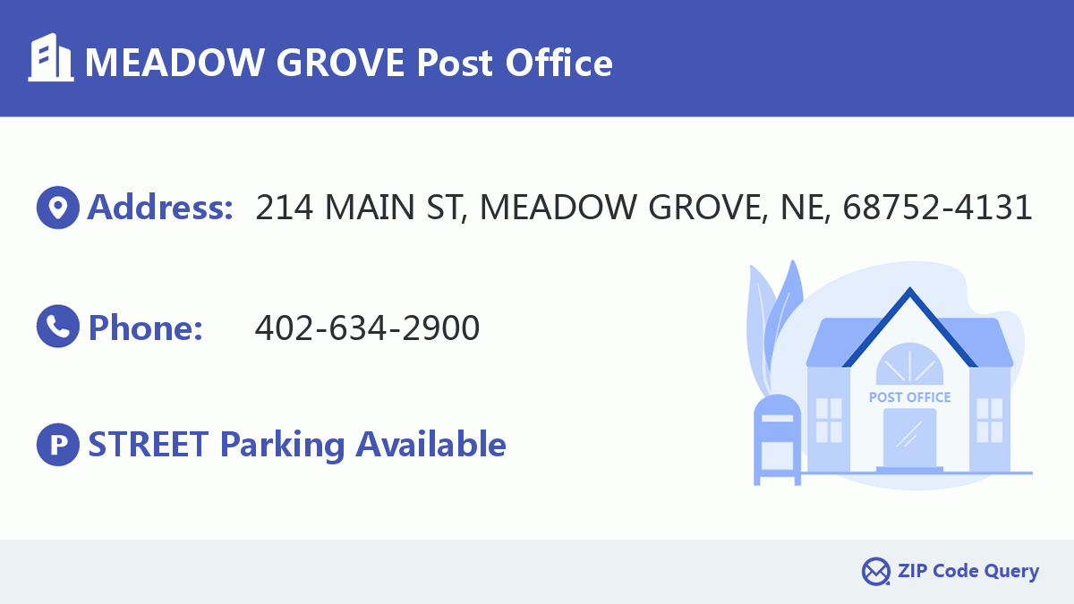Post Office:MEADOW GROVE