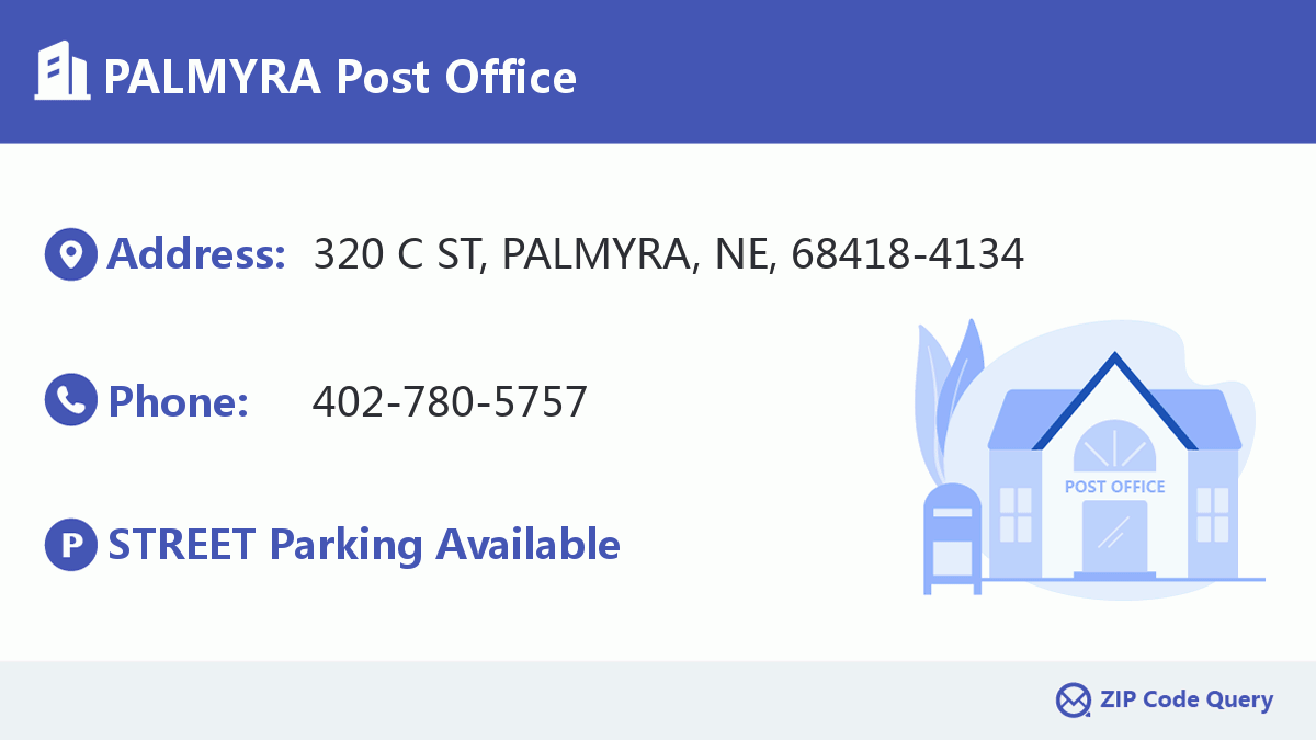 Post Office:PALMYRA