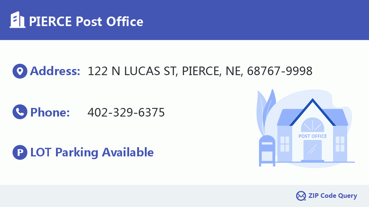 Post Office:PIERCE